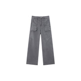 Women's Utility Floor-Length Straight-Leg Jeans